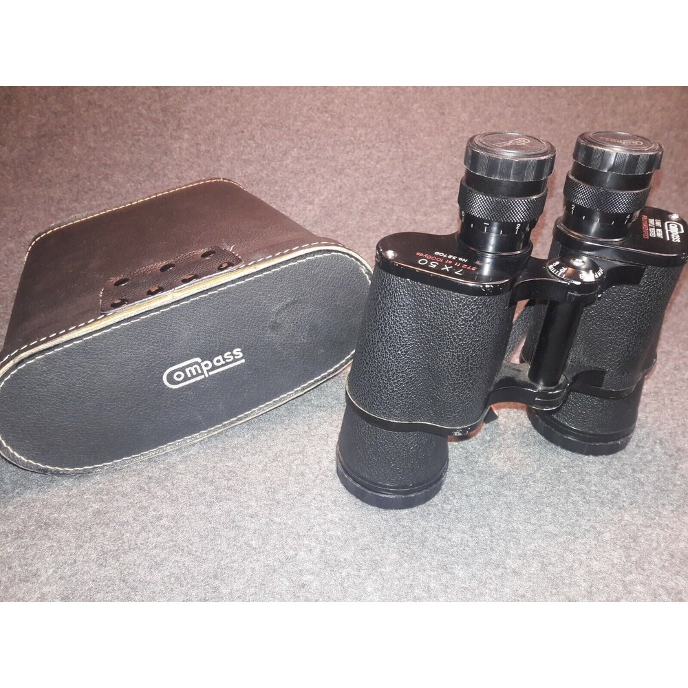 Vintage Compass Binocular Light Weight Triple Tested 7 x 50 No. 32709